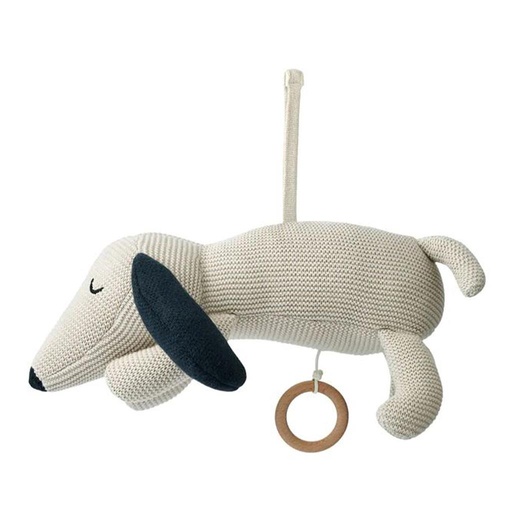 *Music mobile Angela dog sandy - midnight navy mix 