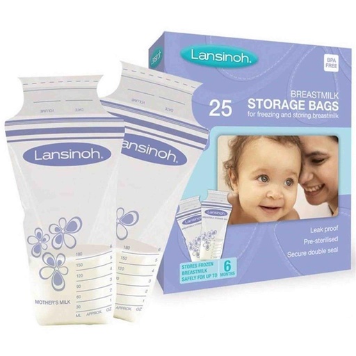 Bewaarzakjes voor borstvoeding (25st)  