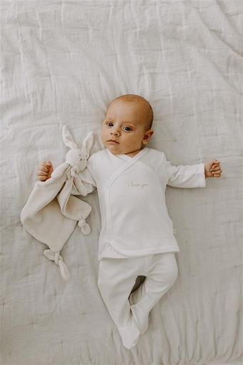 Newborn set i love you ecru 0-1