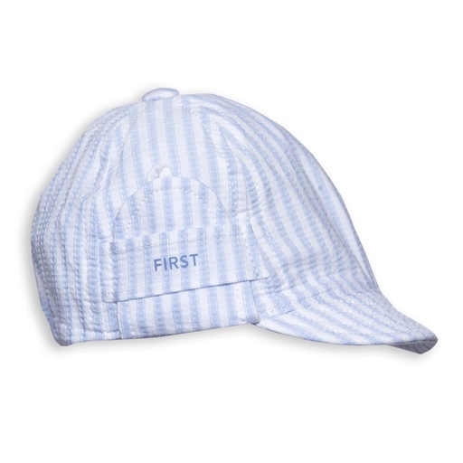 Cap white-azzuro