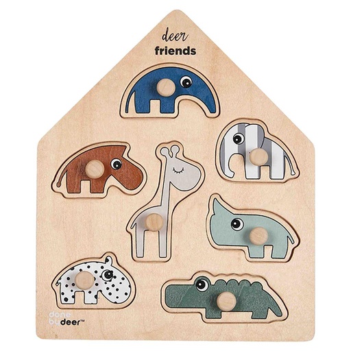 Puzzel deer friends  