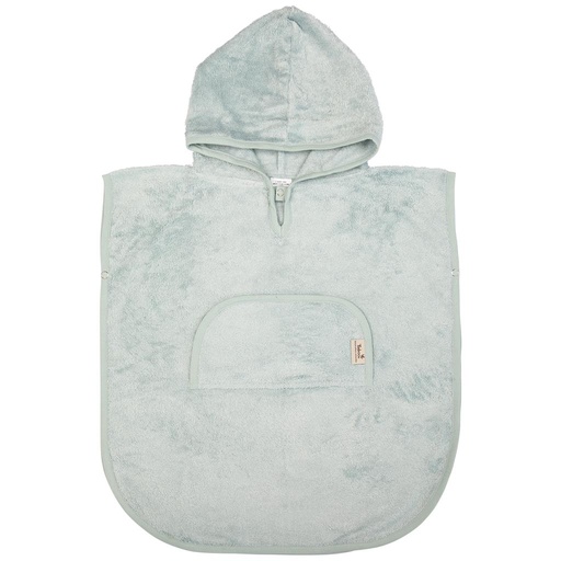 Poncho V-nek (2-4j) sea blue