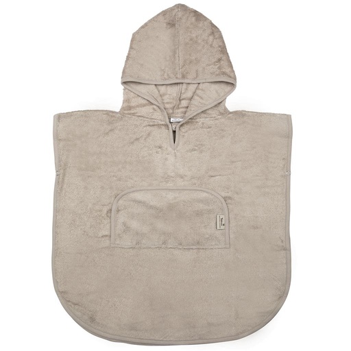Poncho col V (2-4y) feather grey 
