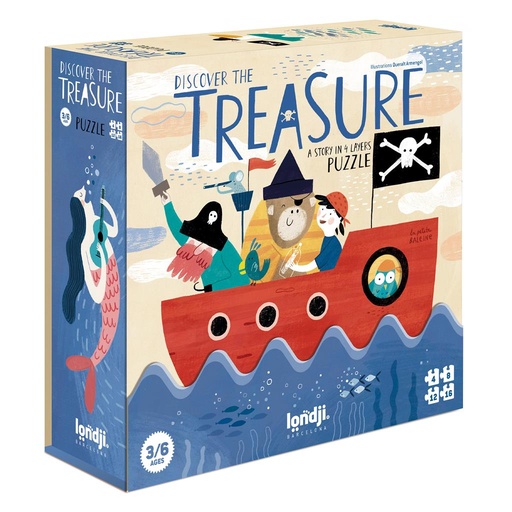 Puzzle discover the treasure