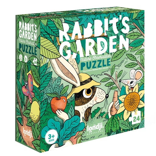 Puzzle jardin du lapin