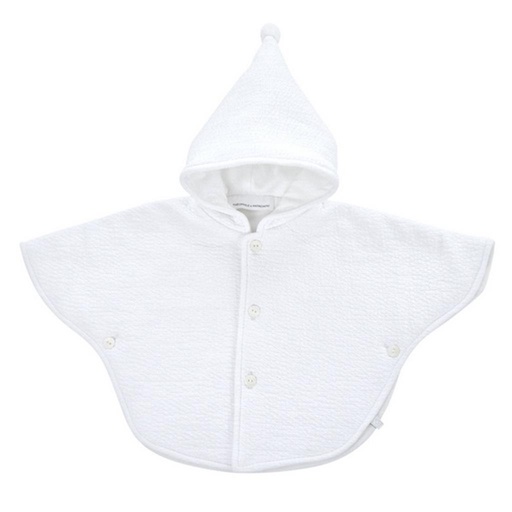 Poncho ours blanc