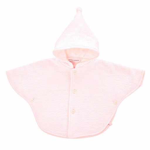 Poncho bear pink