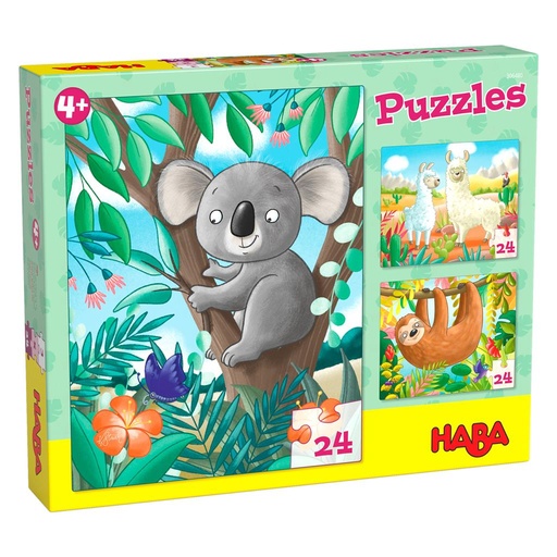 Puzzels: koala, luiaard & co  