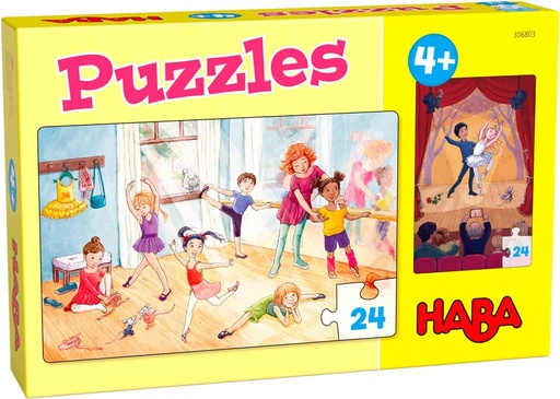 Puzzles: ballerinas  