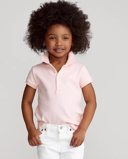 Polo hint of pink 