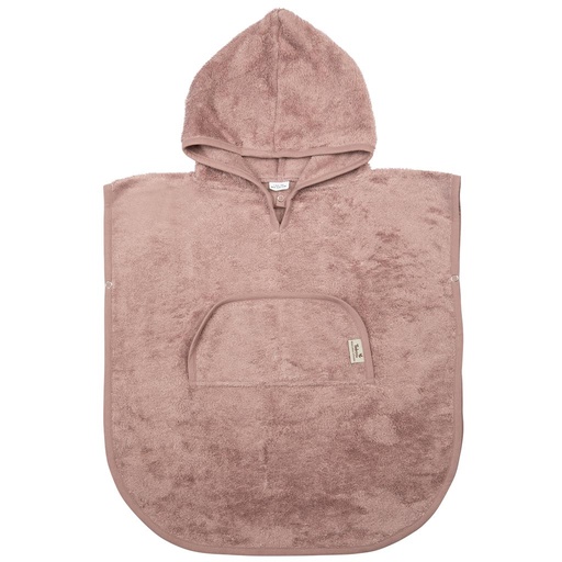 Poncho col V mellow mauve 