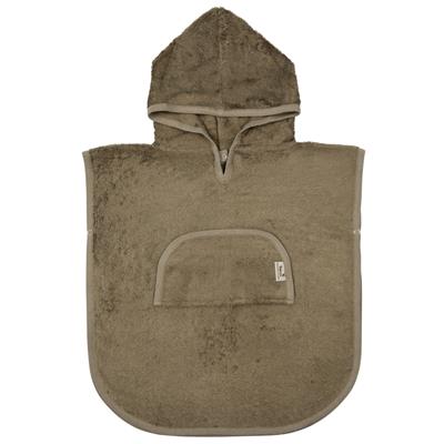 Poncho col V jungle green 