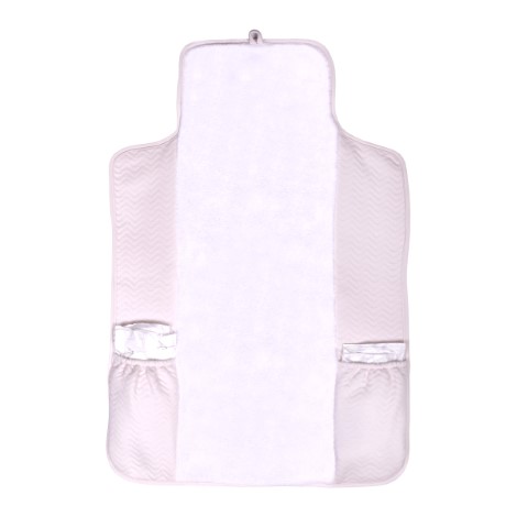 Travel wash pillow poetree kids chevron light pink 