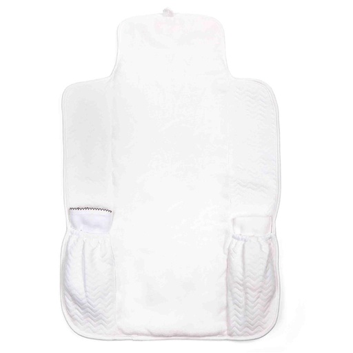 Travel wash pillow poetree kids chevron white 