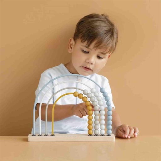 Rainbow abacus blue 