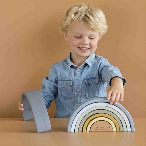 Rainbow stacker blue 