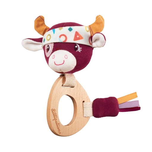 Rammelaar hout Rosalie paars 