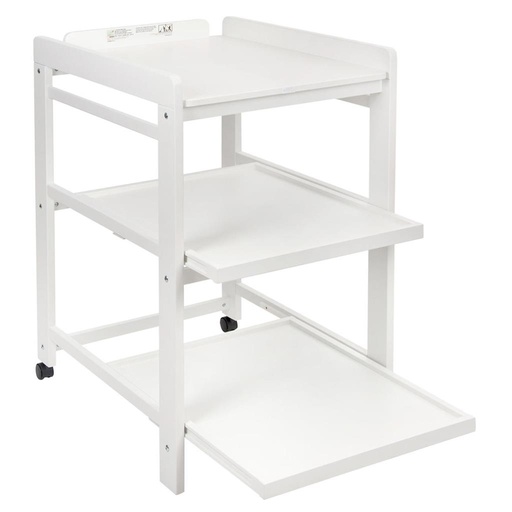 Luiertafel comfort white