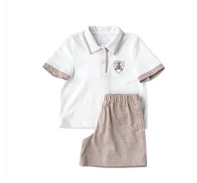 Pajamas Victor white-beige 