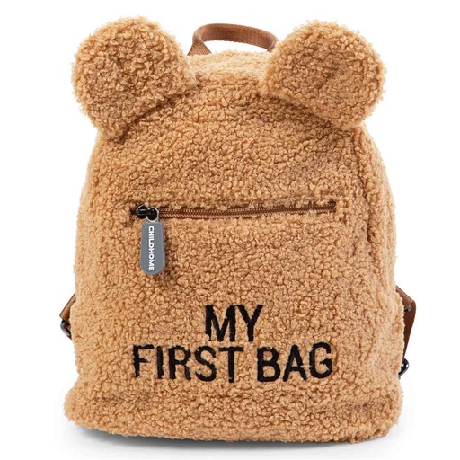 Sac à dos mon premier sac teddy beige 