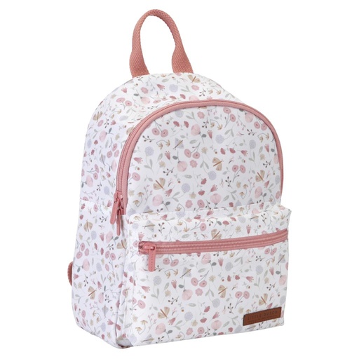 Backpack flowers and butterflies