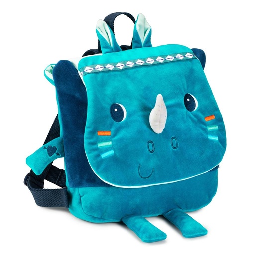 Backpack soft Marius light blue