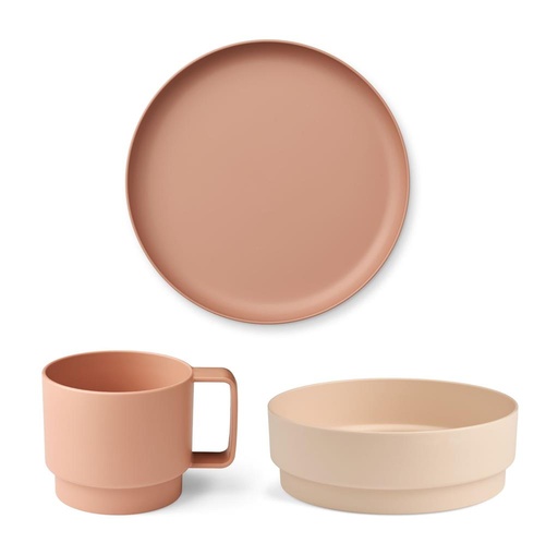 Servies set Walt rose mix 