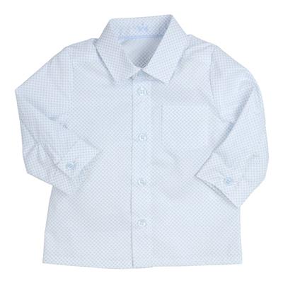 Chemise Maurice blanc-bleu clair