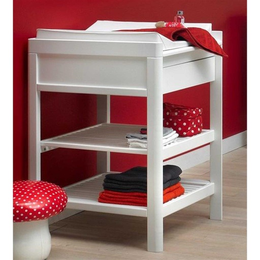 Changing table Lukas Troll wit 