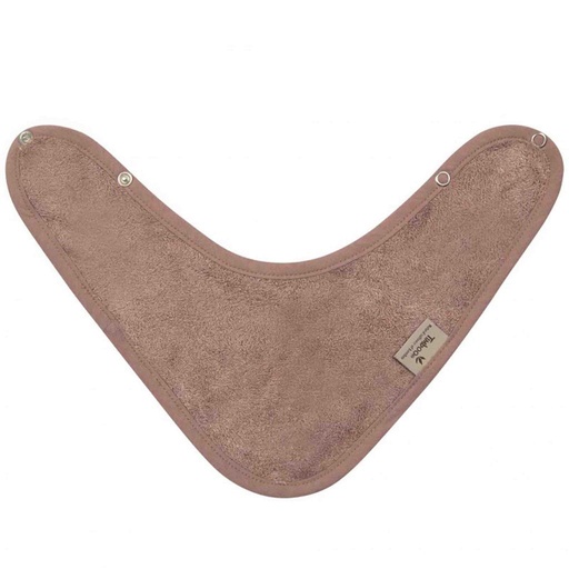 Bandana bib mellow mauve