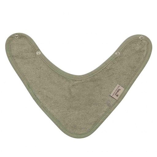 Bandana bib whisper green