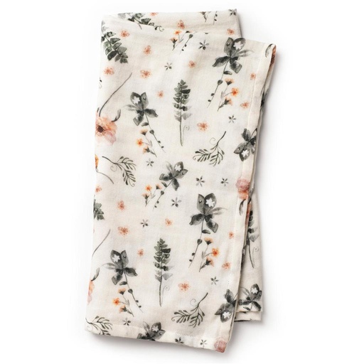 Inbakerdoek bamboe Elodie meadow blossom 