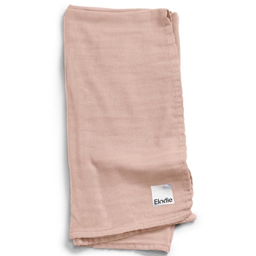 Inbakerdoek bamboe Elodie powder pink 