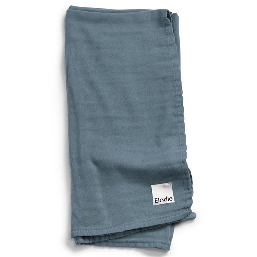 Inbakerdoek bamboe Elodie tender blue 