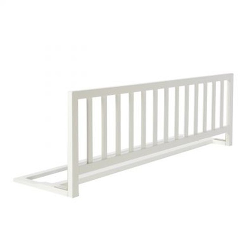 Bed rail wood white