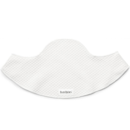 Bavoir porte-bébé mini (lot de 2) blanc