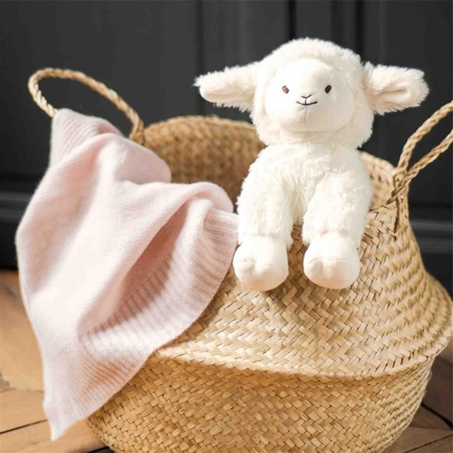 Peluche mouton Edmond (25cm) écru(ivoire)