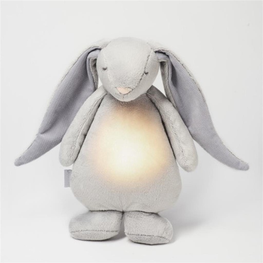 Lapin en peluche (avec son et lumière) silver 