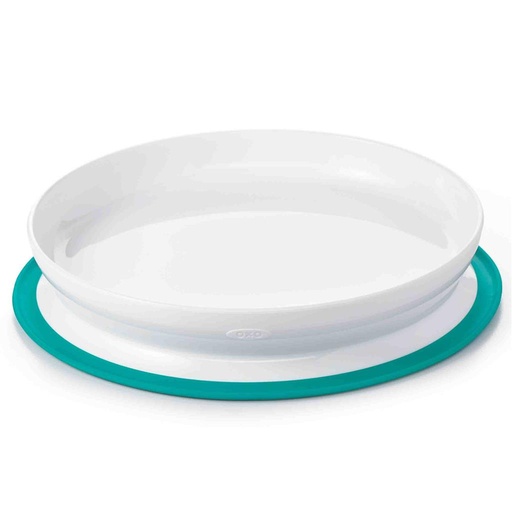 Assiette stick & stay teal (turqoise) 