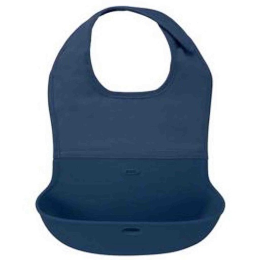 Bib (rollable) navy 