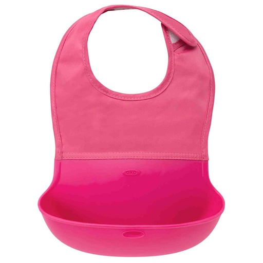 Bib (rollable) pink 
