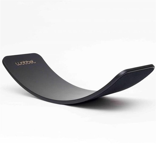 Balance board original black wash with felt zwart 