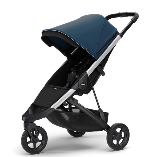 Pare-soleil pour buggy printemps bleu majolique