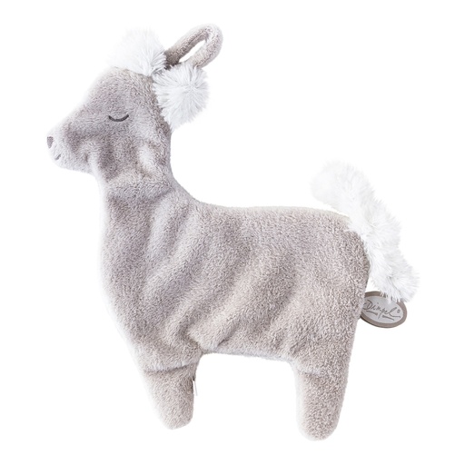 Pacifier cloth (tuttie) alpaca Lulu greige 
