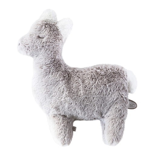 Soft toy (pancake) alpaca Lulu greige 