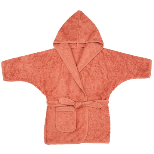 Peignoir (enfants) apricot blush 2-4Y