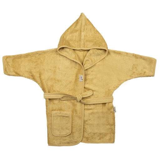 Bathrobe (kids) honey yellow