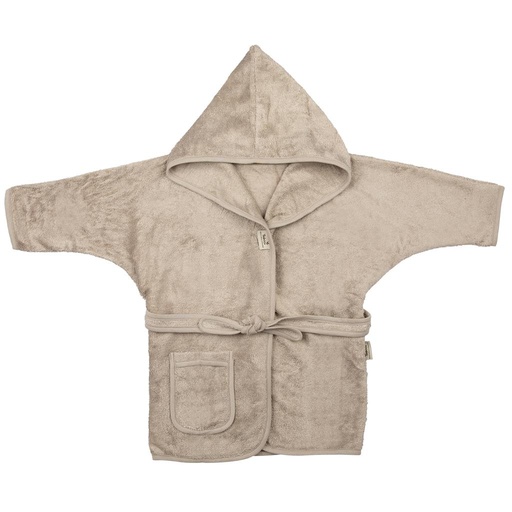 Bathrobe (kids) feather gray