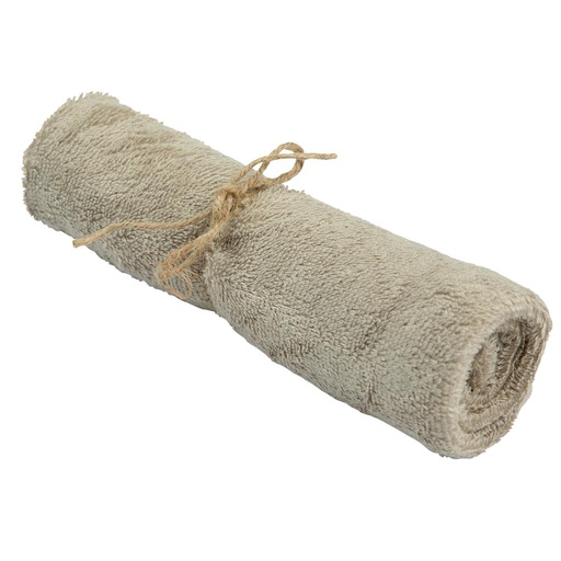 Serviette feather grey 