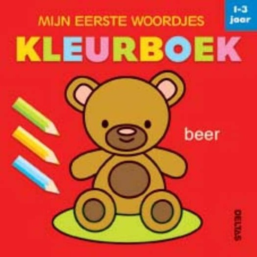 Mijn eerste woordjes kleurboek (1-3j)  